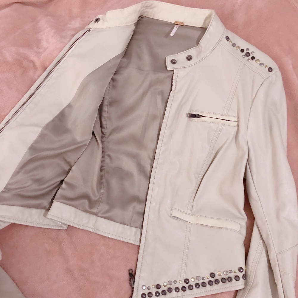 Studded Free People jacket 👑